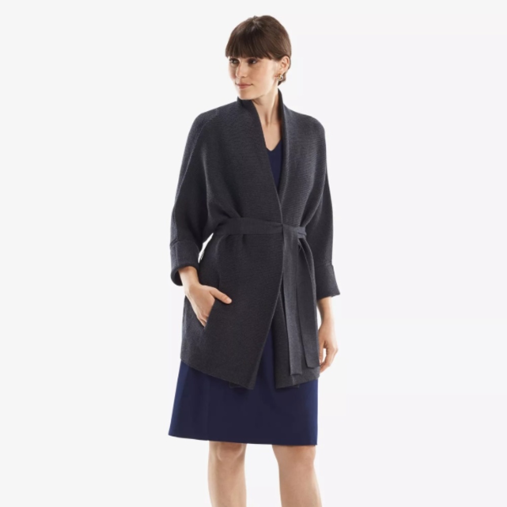 MM Lafleur Morandi Sweater Charcoal NWT XS/S